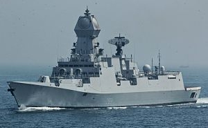 MDL launches Indian Navy's first stealth destroyer